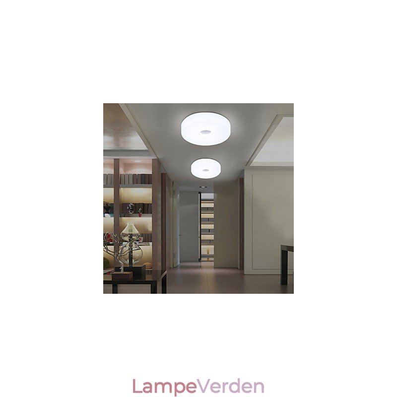 Runde loftslamper Flush Mount Modern Contemporary Metal