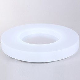 Runde loftslamper Flush Mount Modern Contemporary Metal