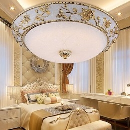 Moderne moderne metal flush Mount