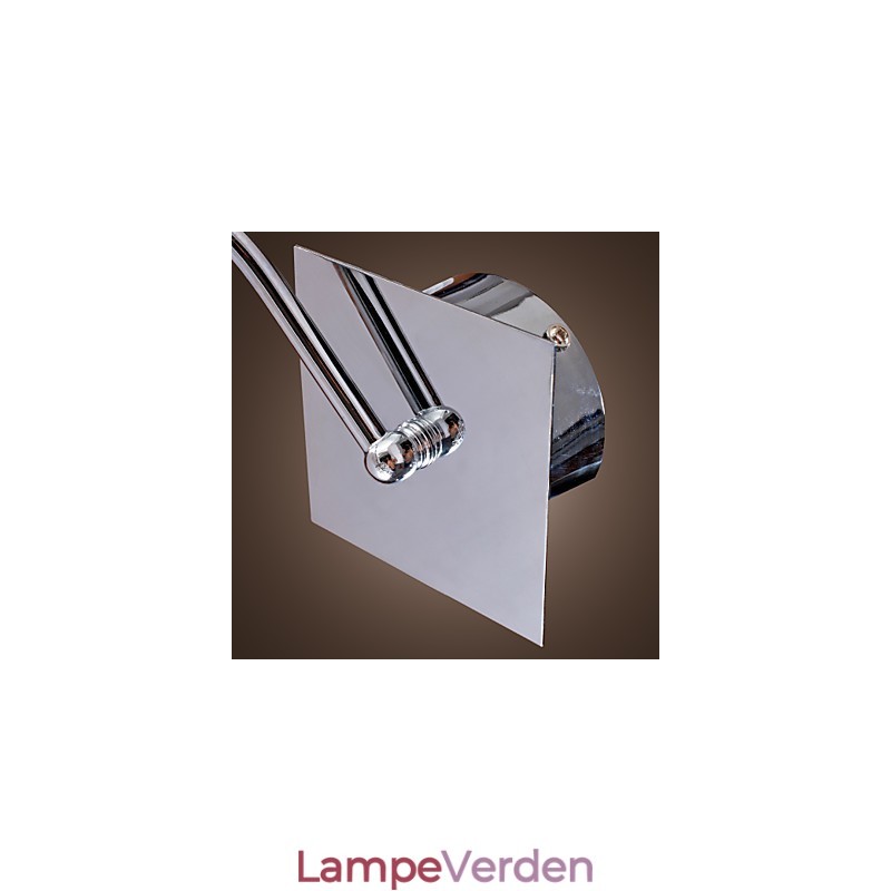 Væglampe med elegant krystaldråbe
