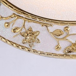 Moderne moderne metal flush Mount