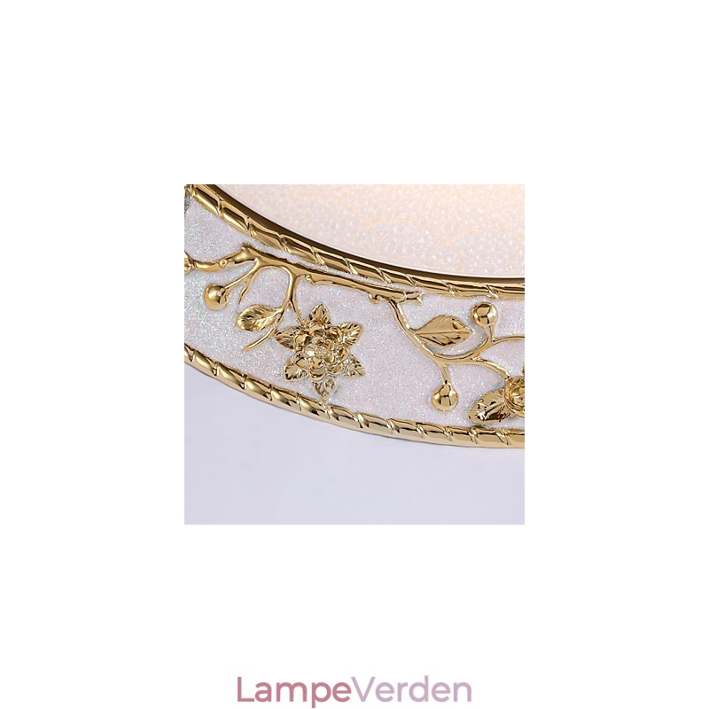 Moderne moderne metal flush Mount