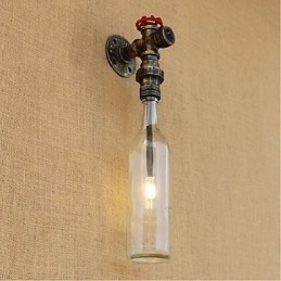 Rustik Lodge Bronze Feature til Ambient Light Wall Sconces Wall Light