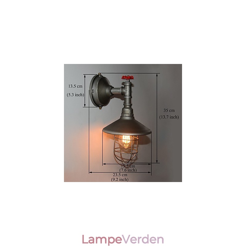 Ny Retro Loft Vintage Industrial Edison Væglampe Pendellampe armatur