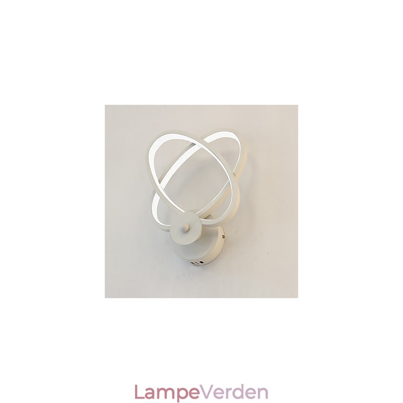 Integreret moderne moderne maleri-funktion til væglamper med omgivende lys