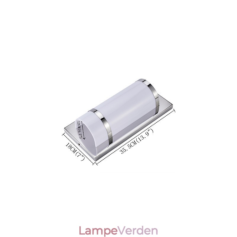 Moderne moderne skinnende funktion til omgivende lys væglamper væglampe