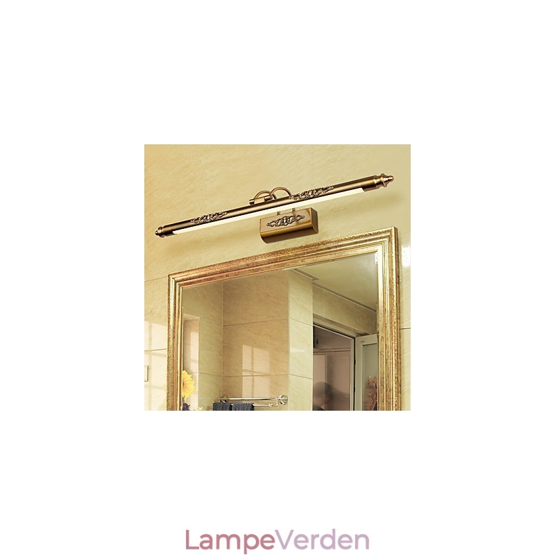 Spejl foran Lys Moderne Moderne Country Galvaniseret Feature for