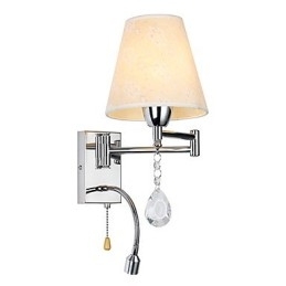Væglampe til Soveværelse Læselampe Stoflampe
