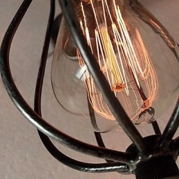 Vintage Mini Style Maleri Metal Flush Mount