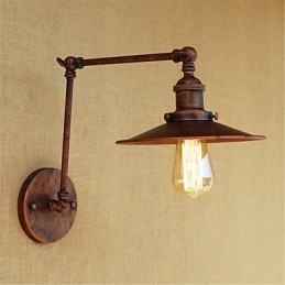 Rustik Lodge Country Retro maleri funktion til Mini Style Swing Arm Ambient Light Swing