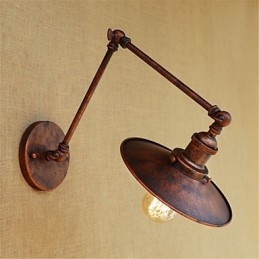 Rustik Lodge Country Retro maleri funktion til Mini Style Swing Arm Ambient Light Swing