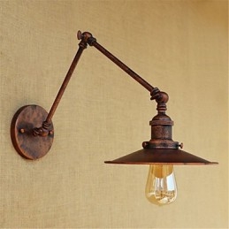 Rustik Lodge Country Retro maleri funktion til Mini Style Swing Arm Ambient Light Swing