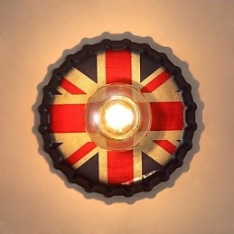 Traditionel klassisk rustik Lodge Country Painting Feature for Mini Style Ambient Light Wall Sconces Wall Light