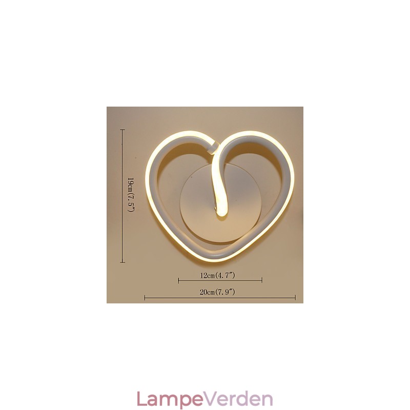 Moderne Minimalistisk Soveværelse Sengelampe Væglampe Lampe Belysning Balkon Gangtrapper Kreativ stue