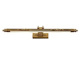 Spejl foran Lys Moderne Moderne Country Galvaniseret Feature for