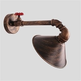 Vandrør Væglamper Retro Industriel Stil Kreativ Land Metal Restaurant Cafe Barer Bar Bord Væglamper