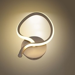 Moderne Minimalistisk Væglampe Sengekant Kreativ Korridor Lampe Aluminium Belysning