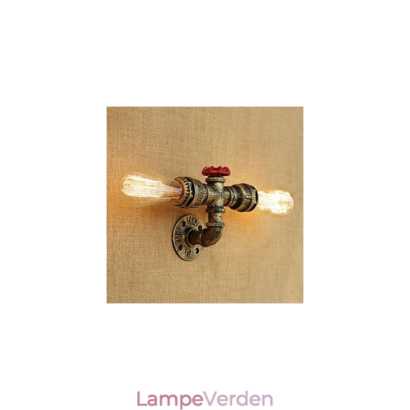 Country Retro Painting Feature for Mini Style Ambient Light Wall Sconces Wall Light