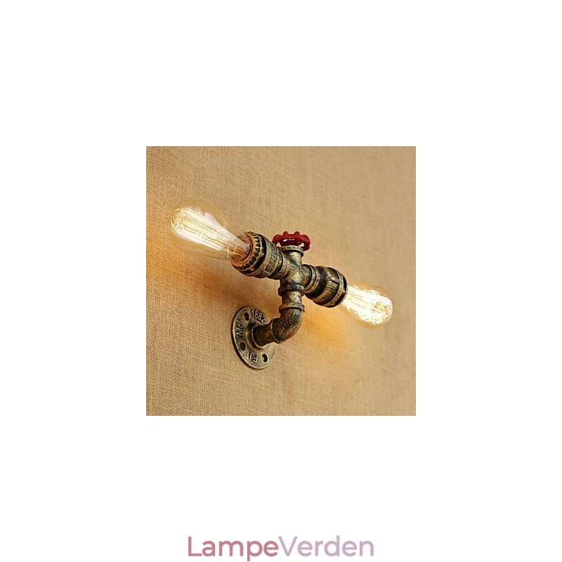 Country Retro Painting Feature for Mini Style Ambient Light Wall Sconces Wall Light