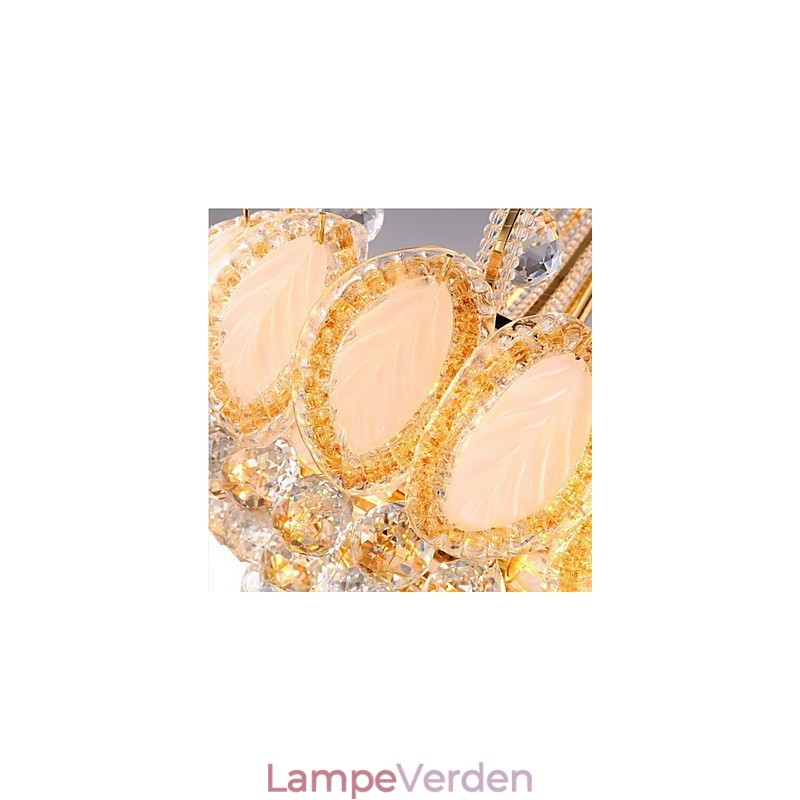 Moderne luksus lysekrone Crystal Pendel Diameter 50CM Indeholder 8 pærer