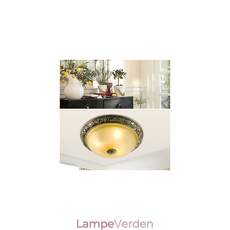 Flush Mount Mini Style Traditionel Klassisk Resin