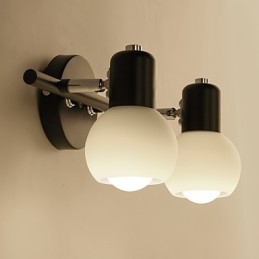 Rustik Lodge galvaniseret funktion til Downlight Badeværelsesbelysning Væglampe