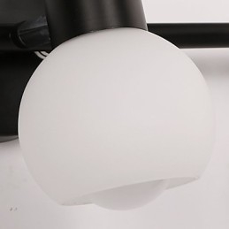 Rustik Lodge galvaniseret funktion til Downlight Badeværelsesbelysning Væglampe