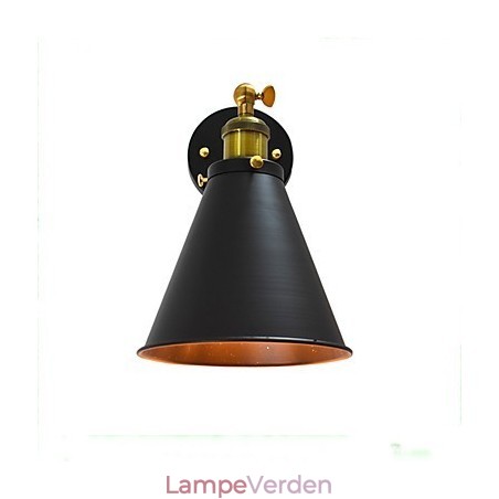 Light Buzz Paint Enkeltvæg Jern Væglampe Stum Sort Lyssværd Lampe På Væg