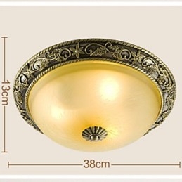 Flush Mount Mini Style Traditionel Klassisk Resin