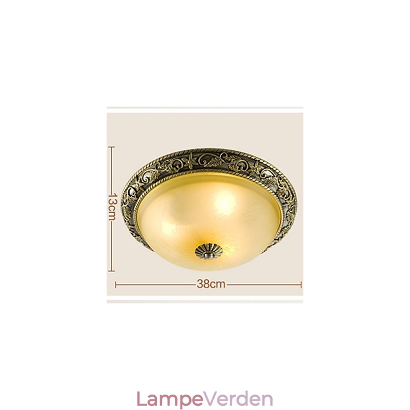 Flush Mount Mini Style Traditionel Klassisk Resin