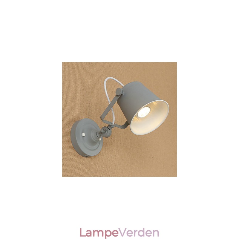 Country Retro Painting Feature Justerbar til Swing Arm Øjenbeskyttelse Downlight Væglamper Væglampe