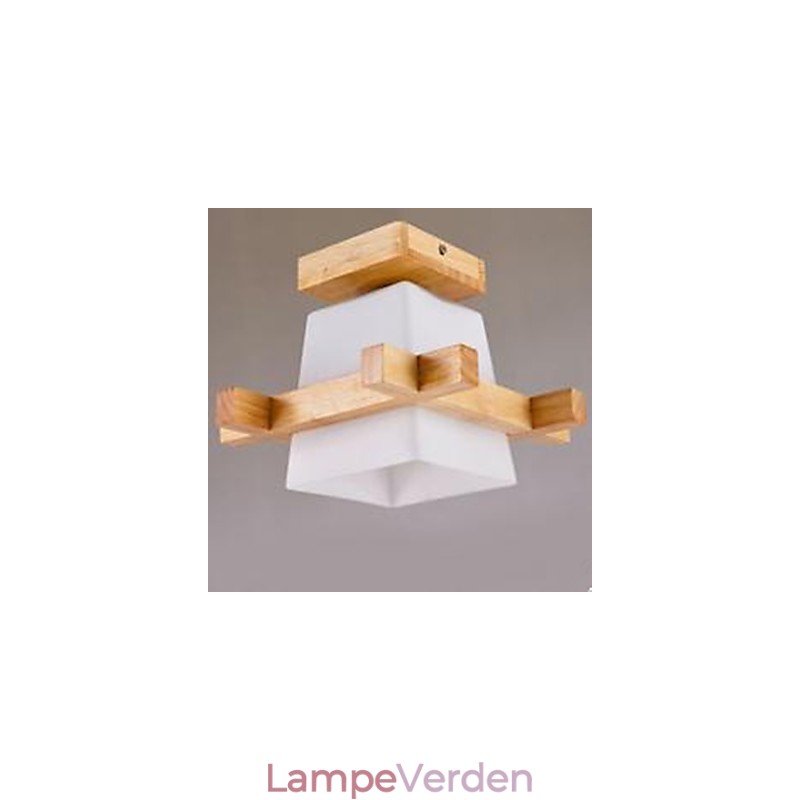 Moderne kinesisk lampe stue soveværelse veranda lampe af veranda lampe træ kunst