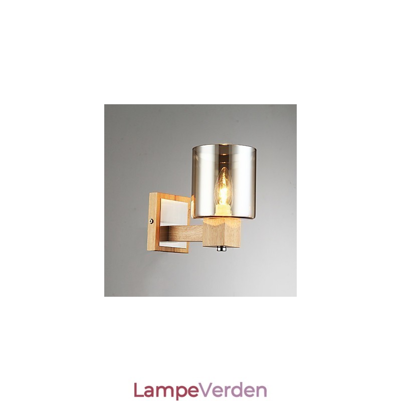 Moderne moderne sortoxidfinish-funktion til Uplight-væglamper til væglamper