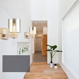 Moderne moderne sortoxidfinish-funktion til Uplight-væglamper til væglamper