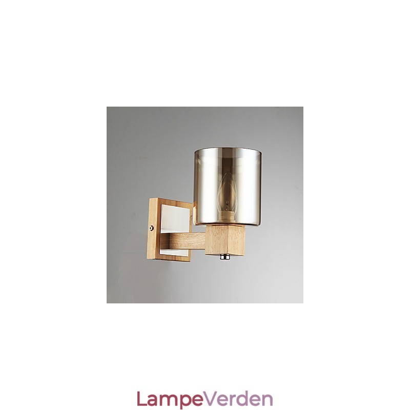 Moderne moderne sortoxidfinish-funktion til Uplight-væglamper til væglamper