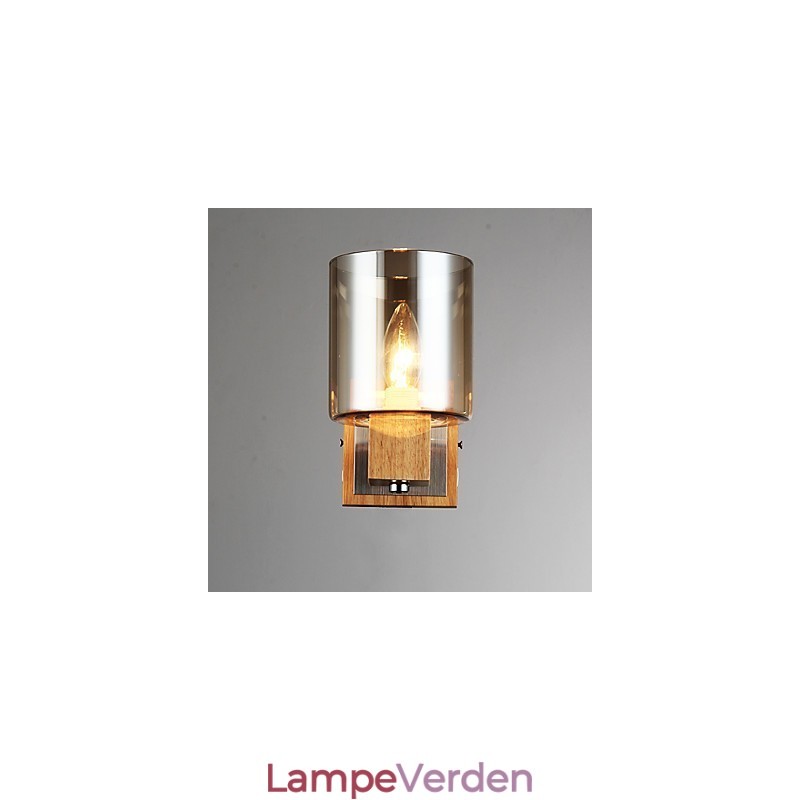 Moderne moderne sortoxidfinish-funktion til Uplight-væglamper til væglamper