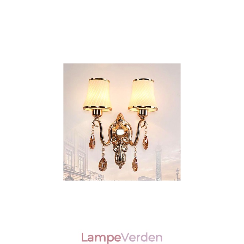 Moderne moderne galvaniseret funktion til Crystal Eye Protection Ambient Light væglamper