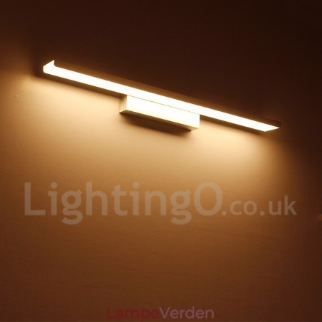 IPMirror Lampe Badeværelseslys Aluminium materialer og akryl væglamper Makeup Lighting IPMirror Lampe Badeværelseslys Aluminium materialer og akryl væglamper Makeup Lighting