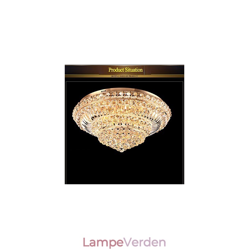 Moderne Luksus Krystal Loftslys Absorber Kuppel Lys Diameter 60CM