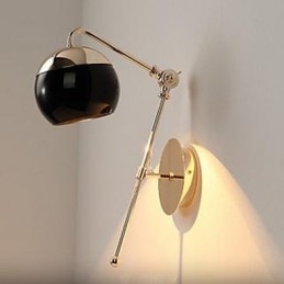 Moderne Minimalisme Kreativ Væglampe Stue Soveværelse Studie Karakter af Glas Designer Væglampe