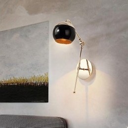 Moderne Minimalisme Kreativ Væglampe Stue Soveværelse Studie Karakter af Glas Designer Væglampe