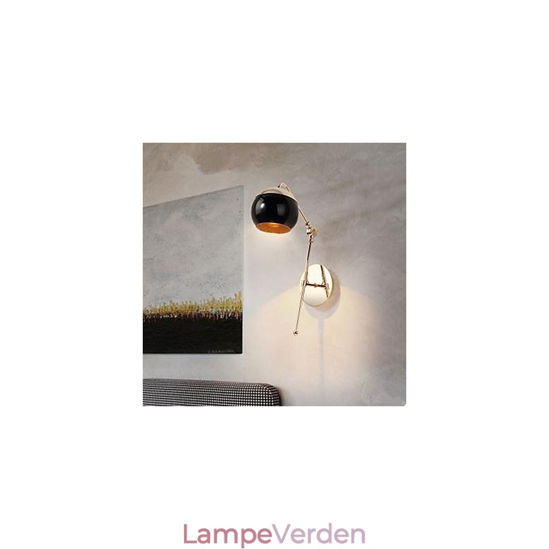 Moderne Minimalisme Kreativ Væglampe Stue Soveværelse Studie Karakter af Glas Designer Væglampe