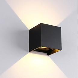 Integreret funktion til Mini Style Ambient Light Væglamper Væglampe Væglampe Farve Tilfældig