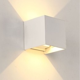 Integreret funktion til Mini Style Ambient Light Væglamper Væglampe Væglampe Farve Tilfældig