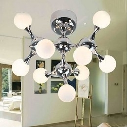 Art Glas Kuglelampe