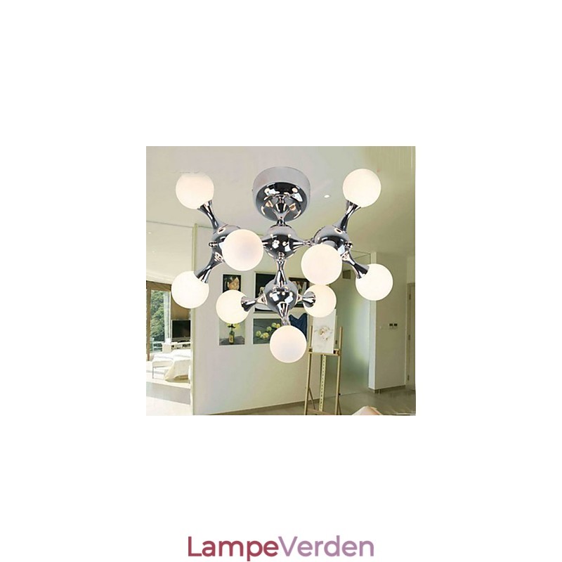 Art Glas Kuglelampe