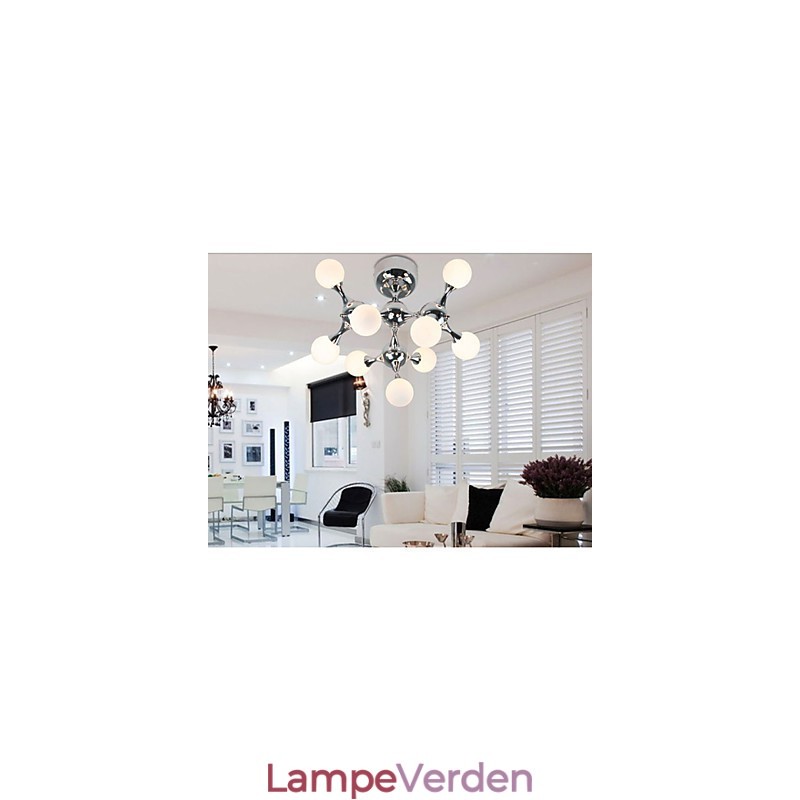 Art Glas Kuglelampe