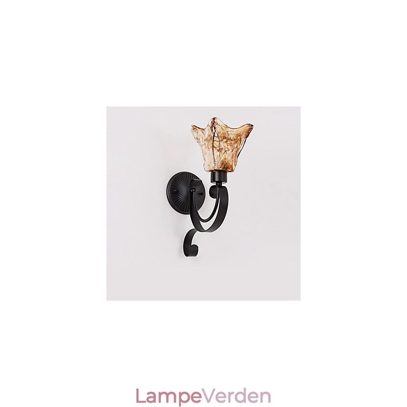 Væglampe Enkel Stue Lys Jern Dekorativ Soveværelse Sengelampe Ganglampe