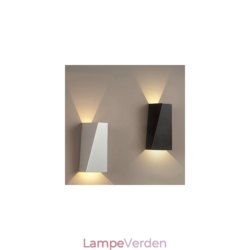 Integreret moderne moderne funktion til Mini Style Ambient Light Wall Sconces Wall Light Tilfældig farve