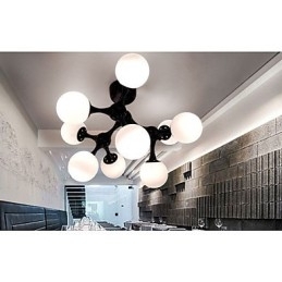 Art Glas Kuglelampe
